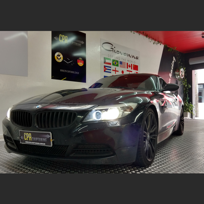 The BMW 120d on the dyno with the PowerBox read more