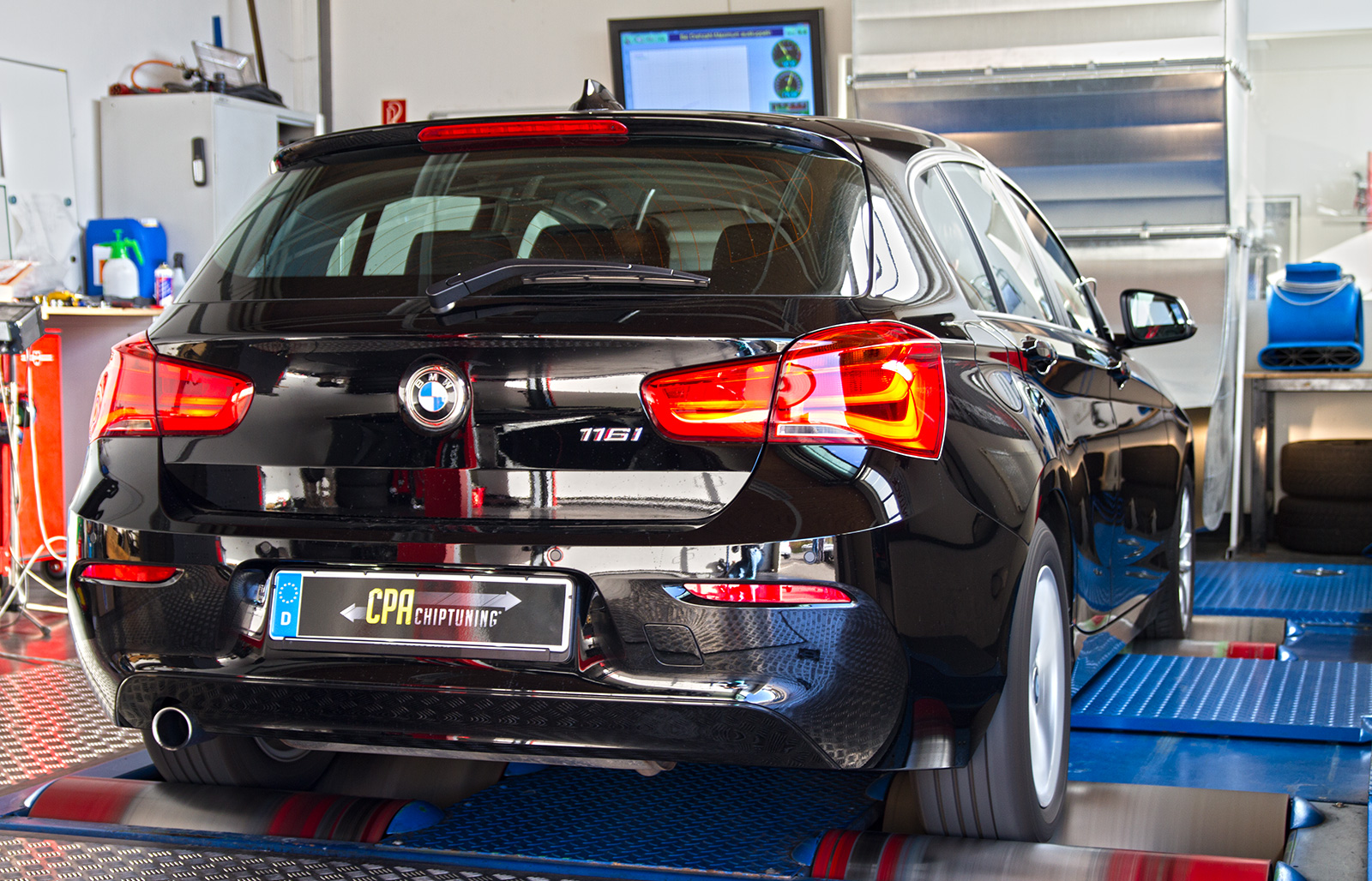 Sul banco di prova con CPA: BMW 116i