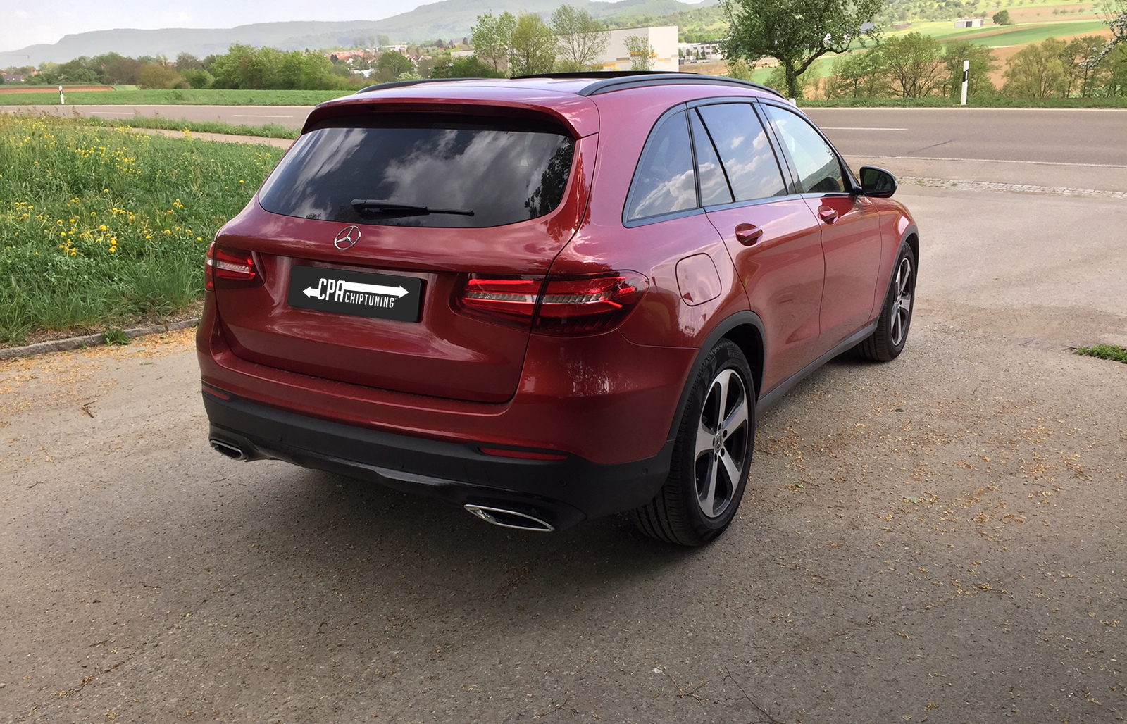 Più potenza per la Mercedes GLC