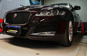 Pieno potenziale nella Jaguar XF attraverso la messa a punto del chip CPA