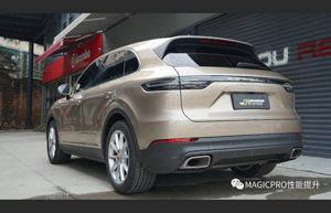 Porsche SUV with CPA chip tuning