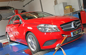 Η A-Class από τη Mercedes στο δυναμόμετρο