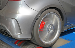 Notevole potenza extra nell'A45 AMG